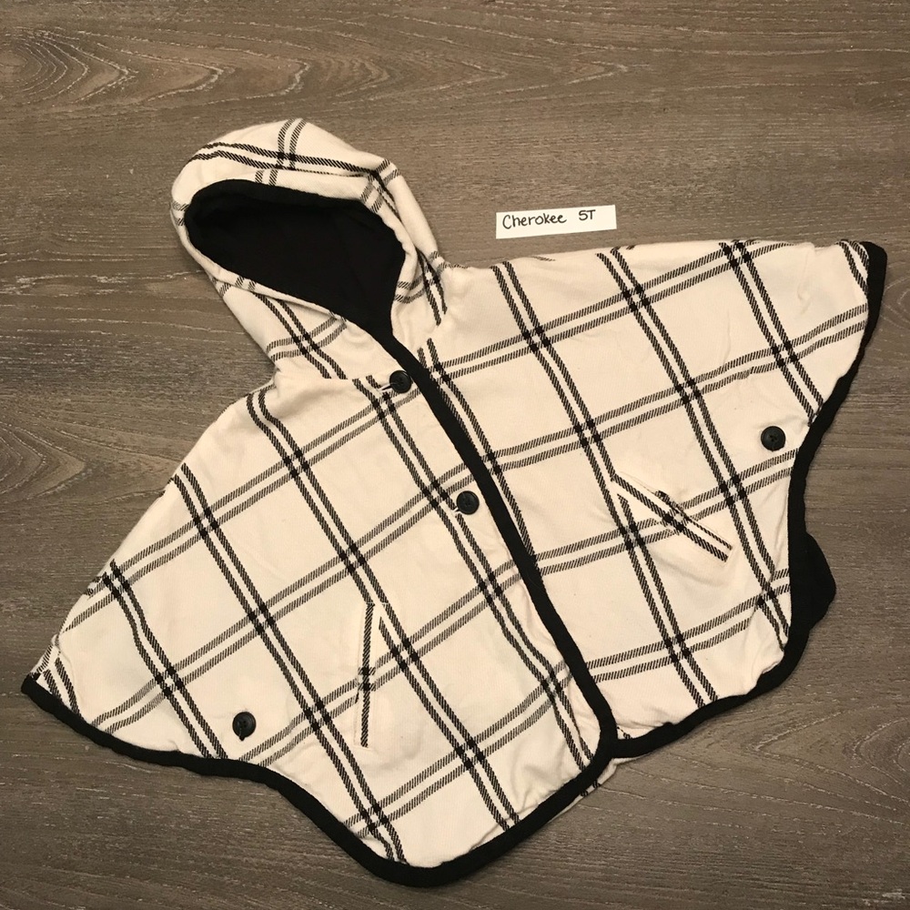 5T girls hooded cloak